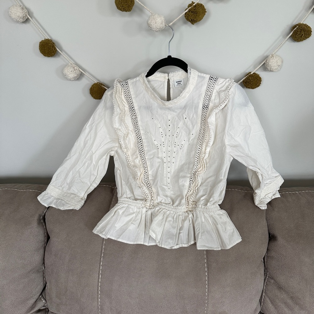Aritzia Sunday best blouse